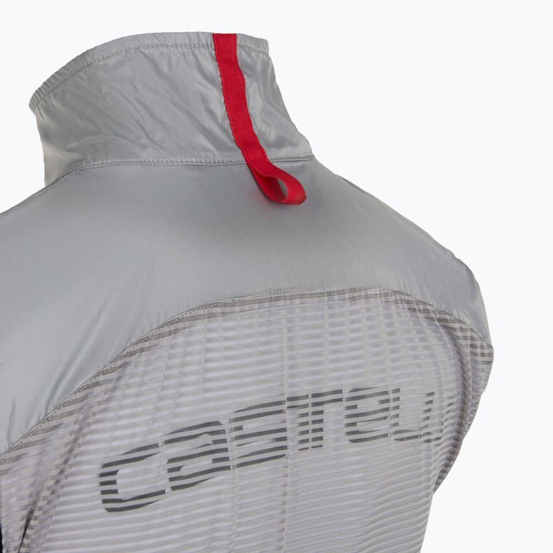 Дамска колоездачна жилетка Castelli Aria W silver gray 4