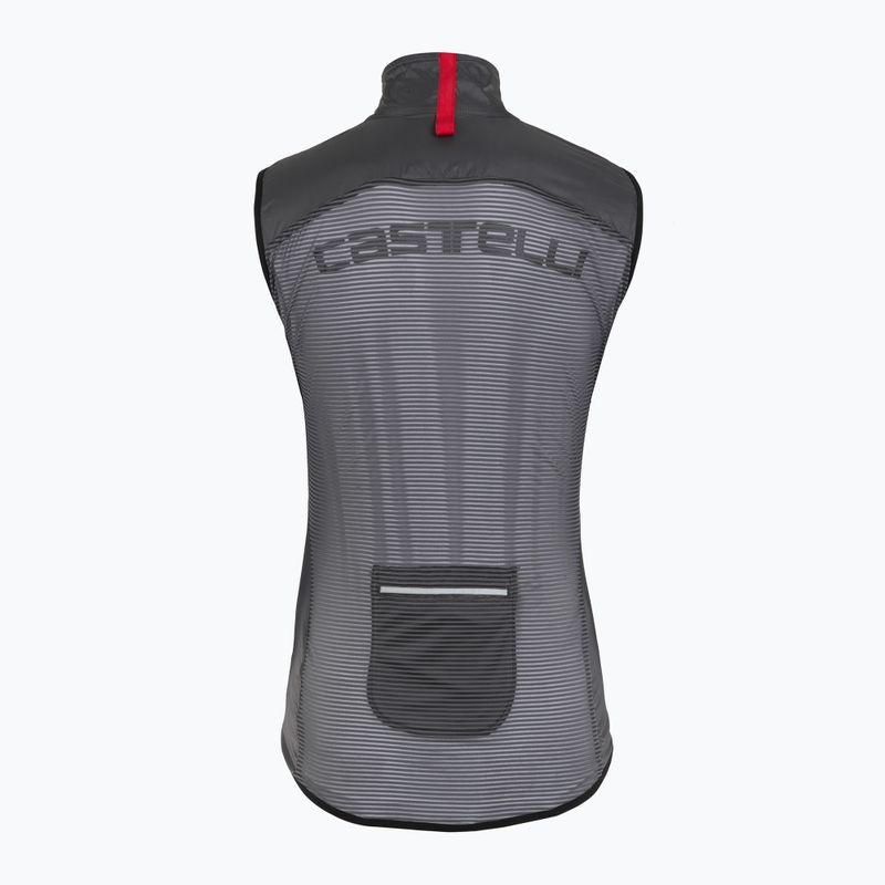 Дамска жилетка за колоездене Castelli Aria W dark grey 2