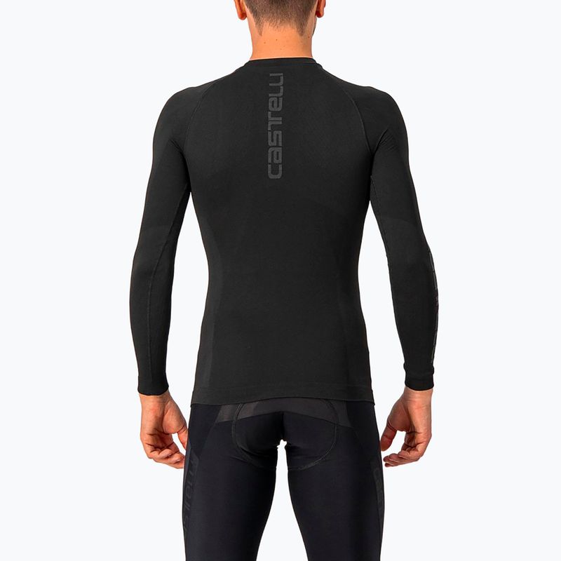 Мъжка блуза с дълъг ръкав за колоездене Castelli Core Seamless Base Layer black 2