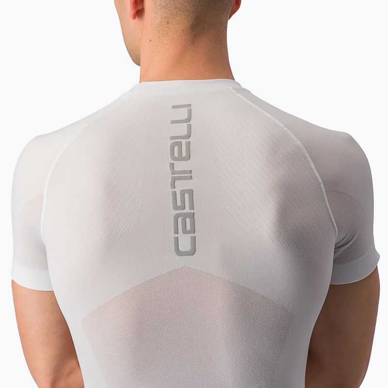 Тениска за колоездене Castelli Core Seamless Base Layer white 4