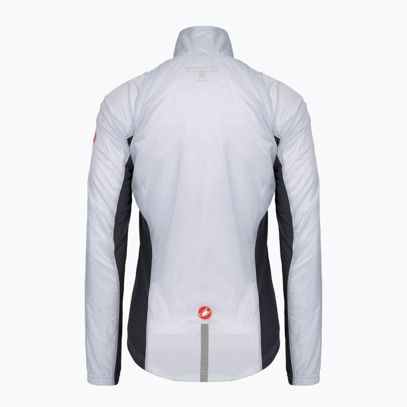 Дамско яке за колоездене Castelli Squadra Stretch silver gray/dark gray 2