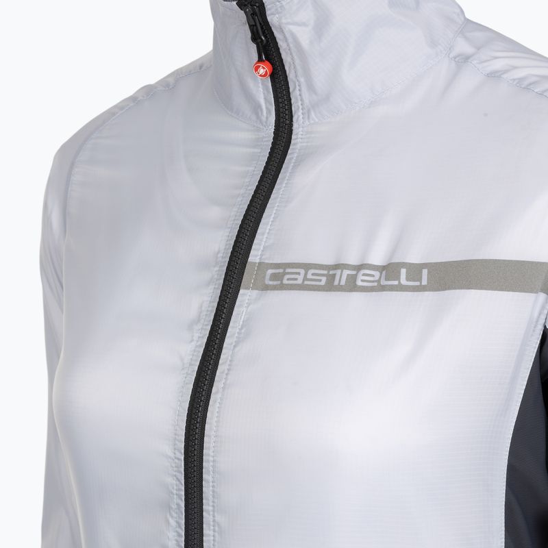 Дамско яке за колоездене Castelli Squadra Stretch silver gray/dark gray 3