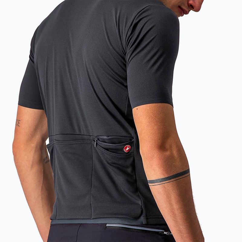 Мъжка колоездачна тениска Castelli Unlimited Allroad dark grey 4