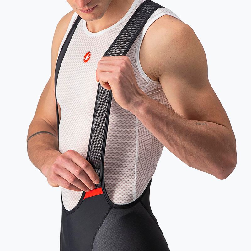 Мъжки къси панталони за колоездене Castelli Competizione Kit black/silver grey 3
