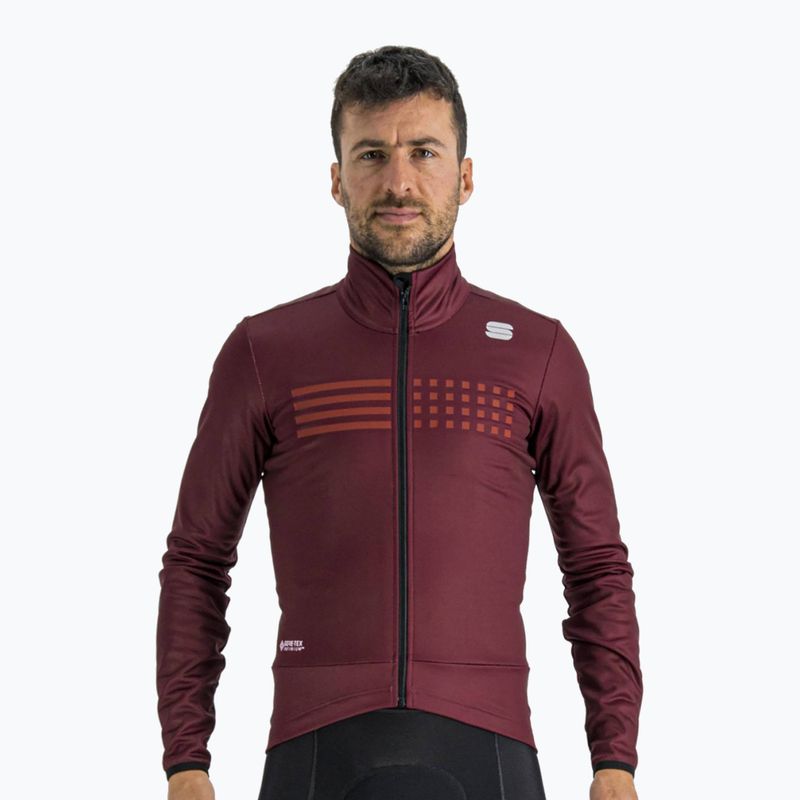 Мъжко колоездачно яке Sportful Tempo червено 1120512.605 5