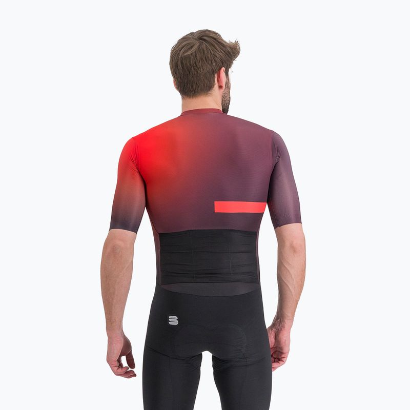 Мъжки велосипеден костюм Sportful Bomber orange/black 1122028.623 2
