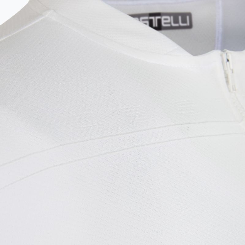 Дамско колоездачно трико Castelli Anima 4 слонова кост 3