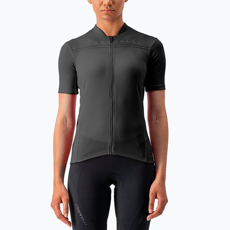 Дамска колоездачна тениска Castelli Anima 4 light black