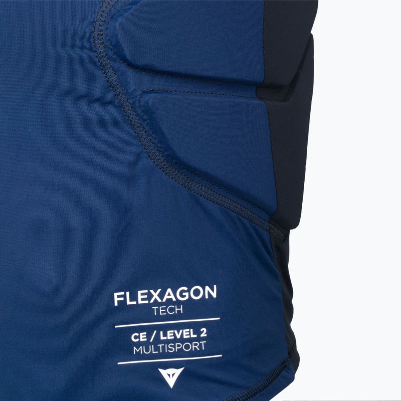 Мъжка защитна жилетка Dainese Flexagon Waistcoat black iris/stretch limo 6