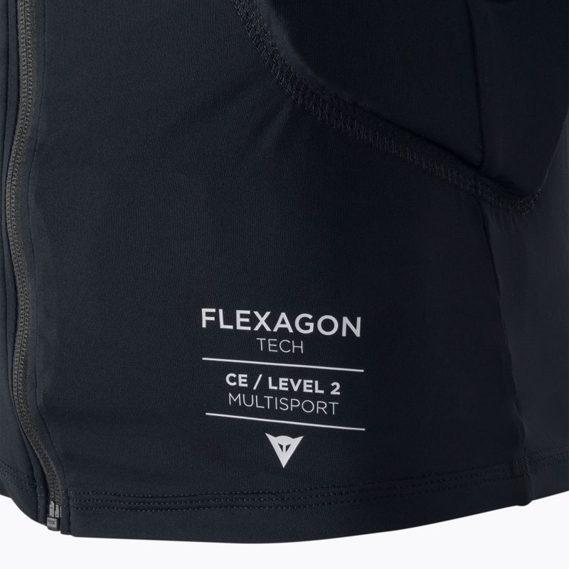 Мъжка защитна жилетка Dainese Flexagon Waistcoat stretch limo/stretch limo 3