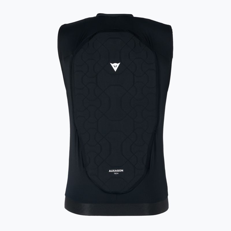 Мъжка защитна жилетка Dainese Auxagon Waistcoat stretch limo/stretch limo 2