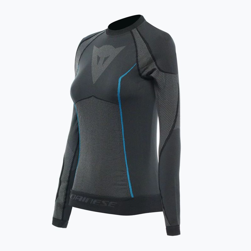Дамска термоактивна блуза с дълъг ръкав Dainese Dry black/blue