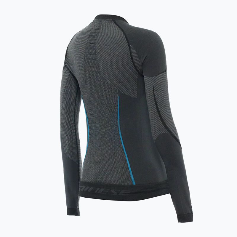 Дамска термоактивна блуза с дълъг ръкав Dainese Dry black/blue 2