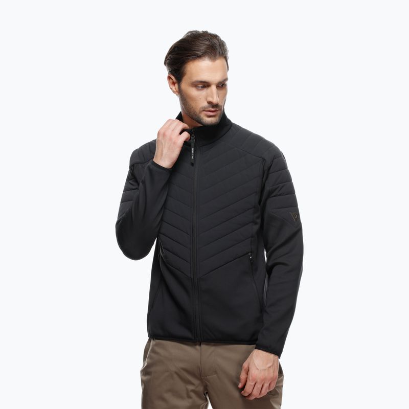 Мъжки скиорски суитшърт Dainese Mevo Full Zip Mid stretch limo