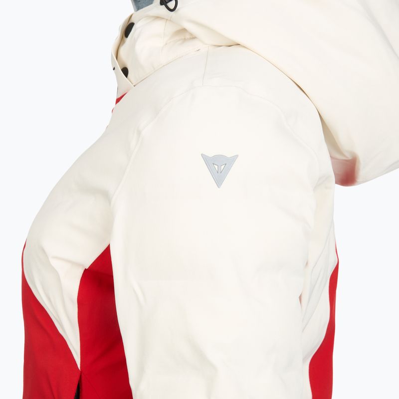 Дамско скиорско яке Dainese Zives Aerosense-Dry lily white/racing red 3