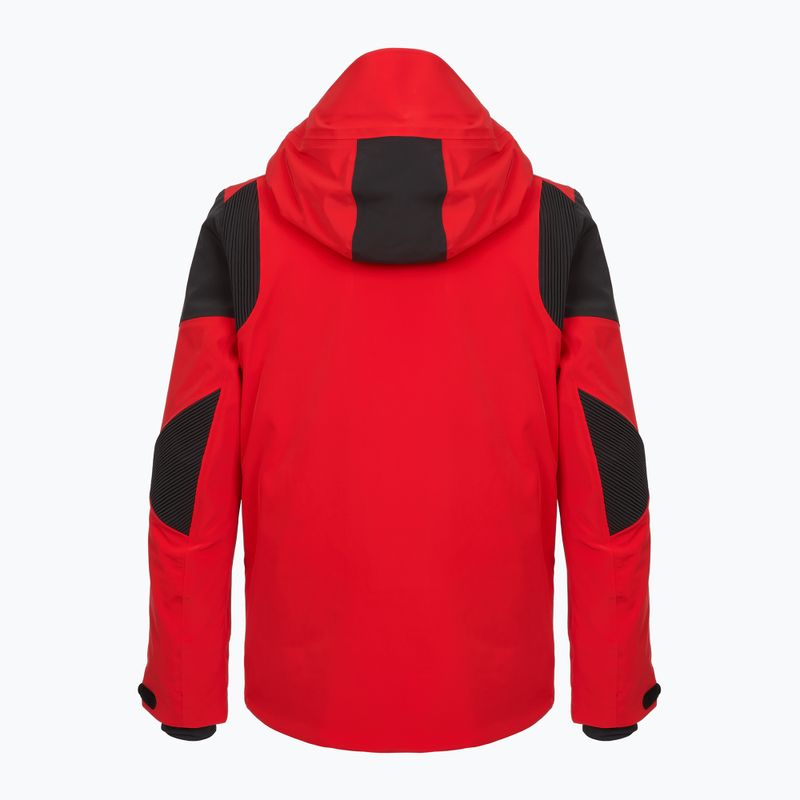 Мъжко скиорско яке Dainese Speed Demon Lab Domeair Pro racing red/stretch limo 2