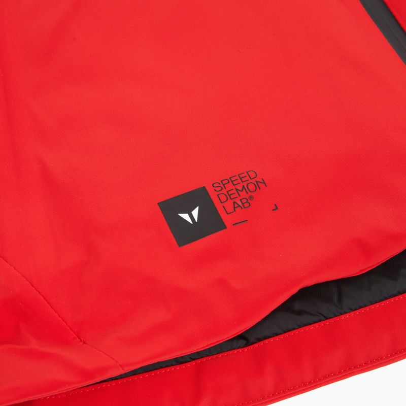 Мъжко скиорско яке Dainese Speed Demon Lab Domeair Pro racing red/stretch limo 3