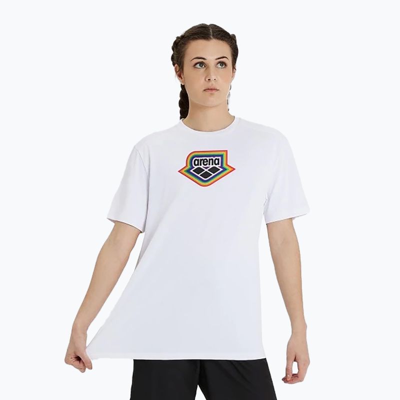 Arena Blank Tee Pride бяла тениска 3