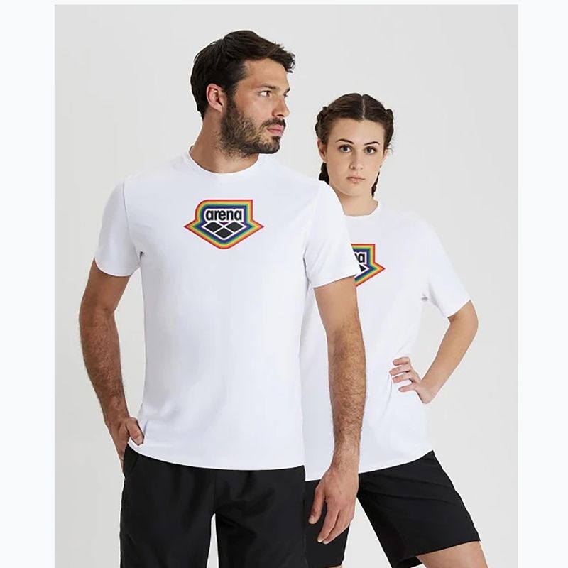 Arena Blank Tee Pride бяла тениска 8