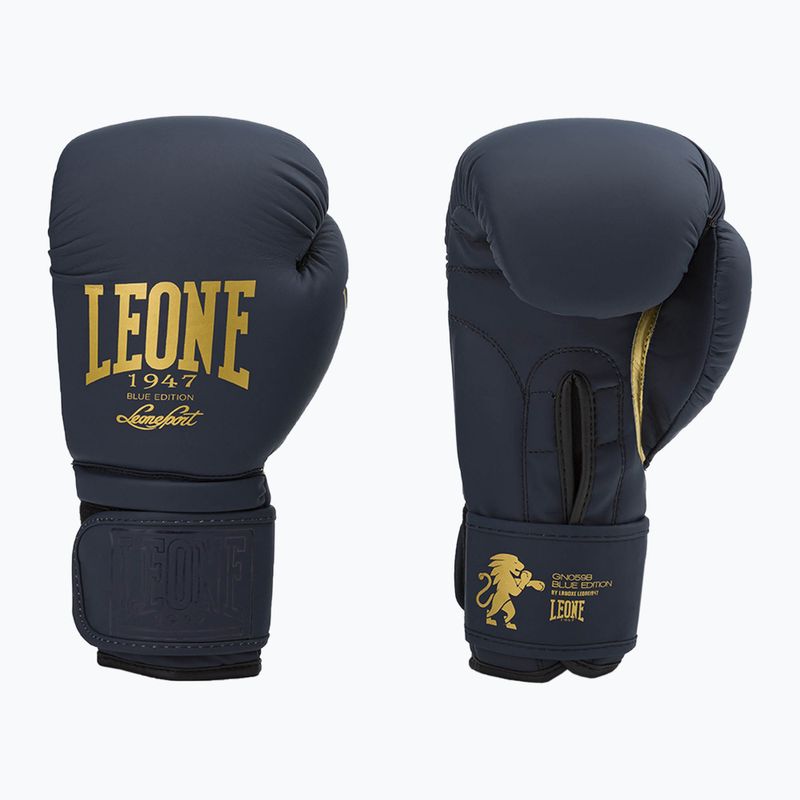 Боксови ръкавици Leone 1947 Blue navy GN059B