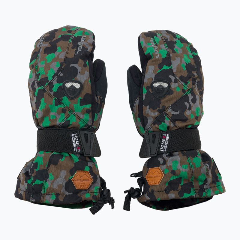 Детски ръкавици за сноуборд Level Fly Jr Mitt green 4001 3