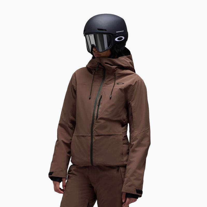 Дамско скиорско яке Oakley Canopy Insulated dark umber