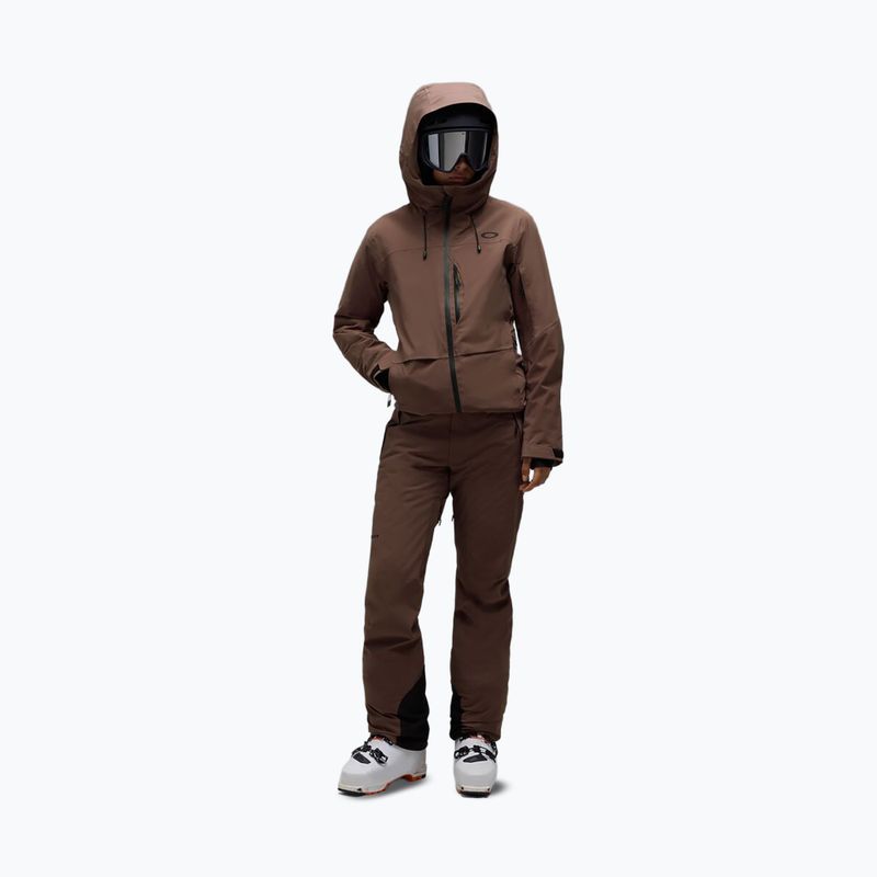 Дамско скиорско яке Oakley Canopy Insulated dark umber 2