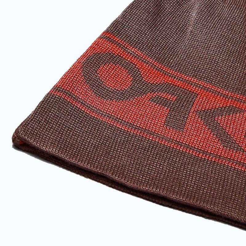 Зимна шапка Oakley Tnp Reversible Beanie 68S dark umber 3