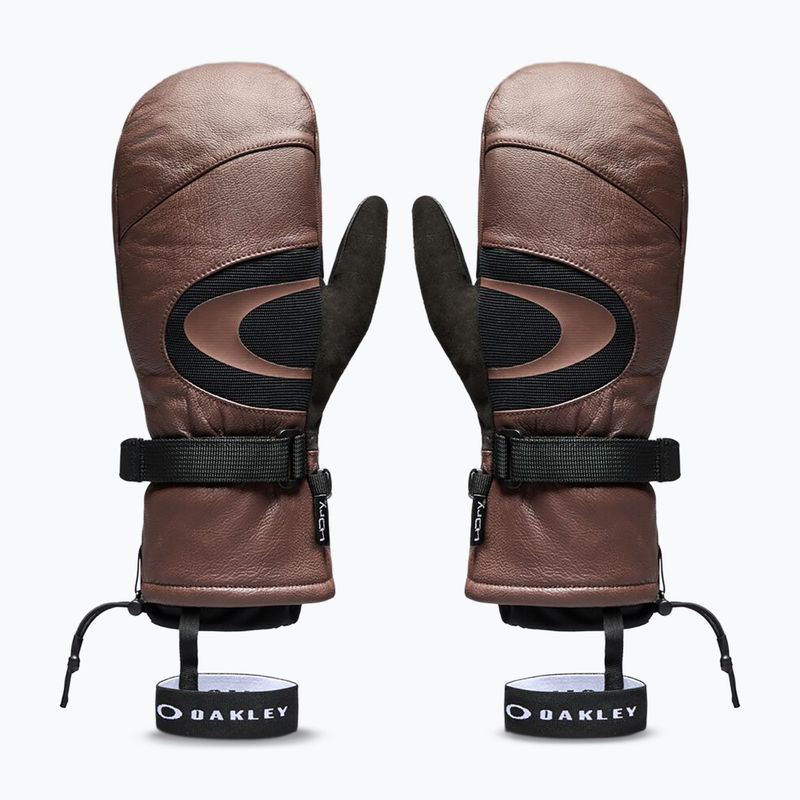 Скиорски ръкавици Oakley Timberline Mitten dark umber 2