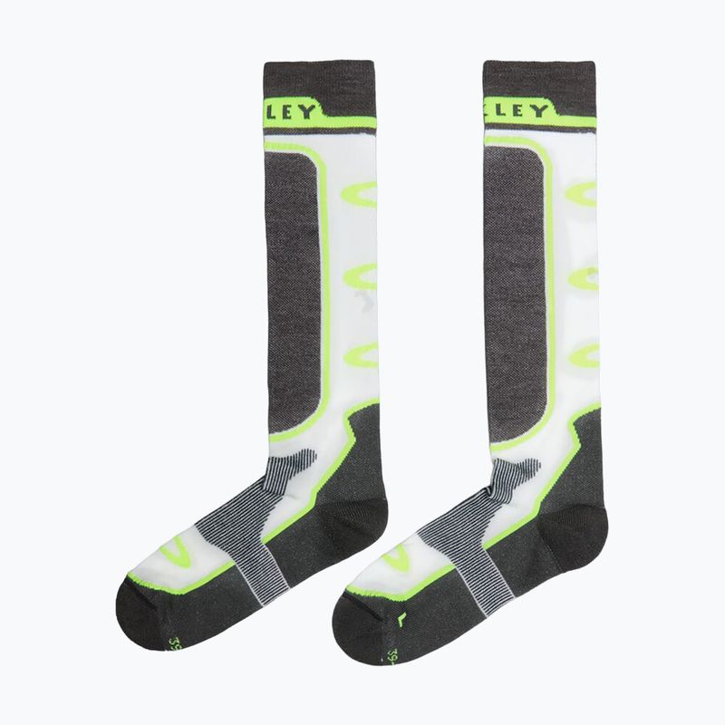 Скиорски чорапи Oakley Patrol mist/neon yellow 2