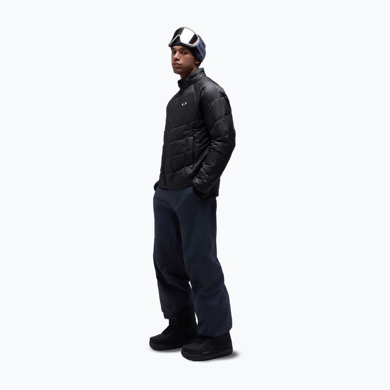 Мъжко пухено яке Oakley Peakbound Packable Down pitch black 2