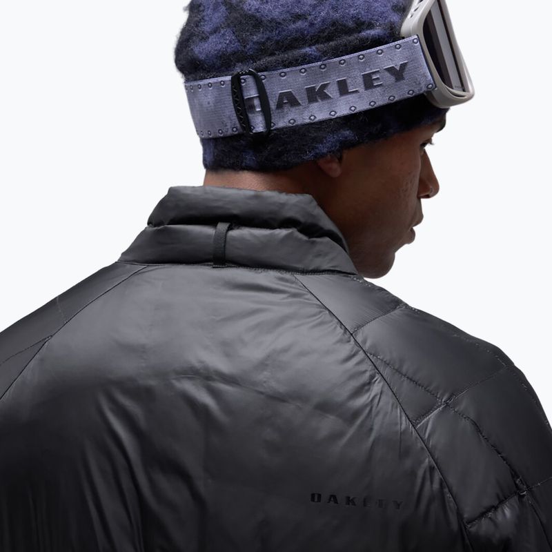 Мъжко пухено яке Oakley Peakbound Packable Down pitch black 5