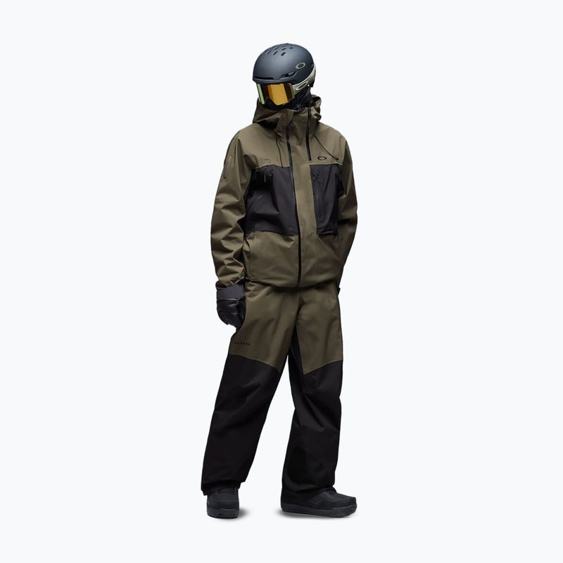 Мъжко сноуборд яке Oakley Baldface Gore-Tex deep olive/pitch black 2