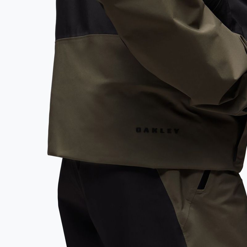 Мъжко сноуборд яке Oakley Baldface Gore-Tex deep olive/pitch black 6