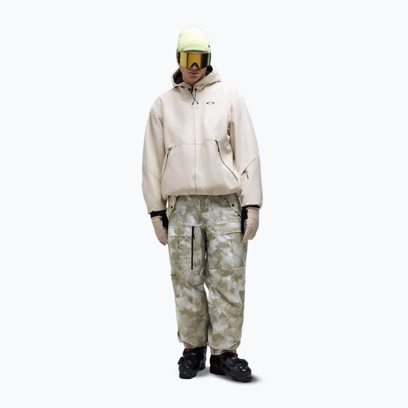 Мъжки скиорски панталони Oakley Bravo Cargo Shell off/slope camo pebble 2