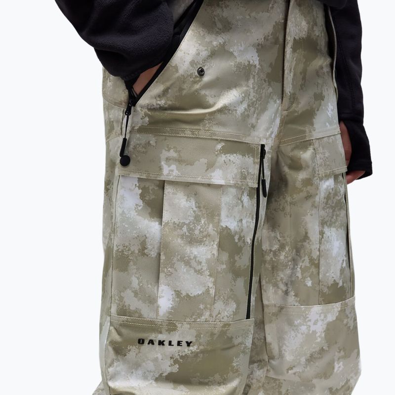 Мъжки скиорски панталони Oakley Bravo Cargo Shell off/slope camo pebble 6