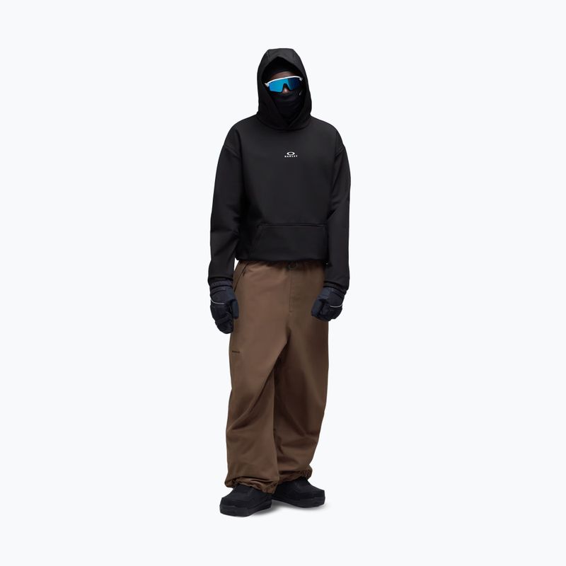 Мъжки суитшърт за сноуборд Oakley Wintertide Scratched Hoodie pitch black 2