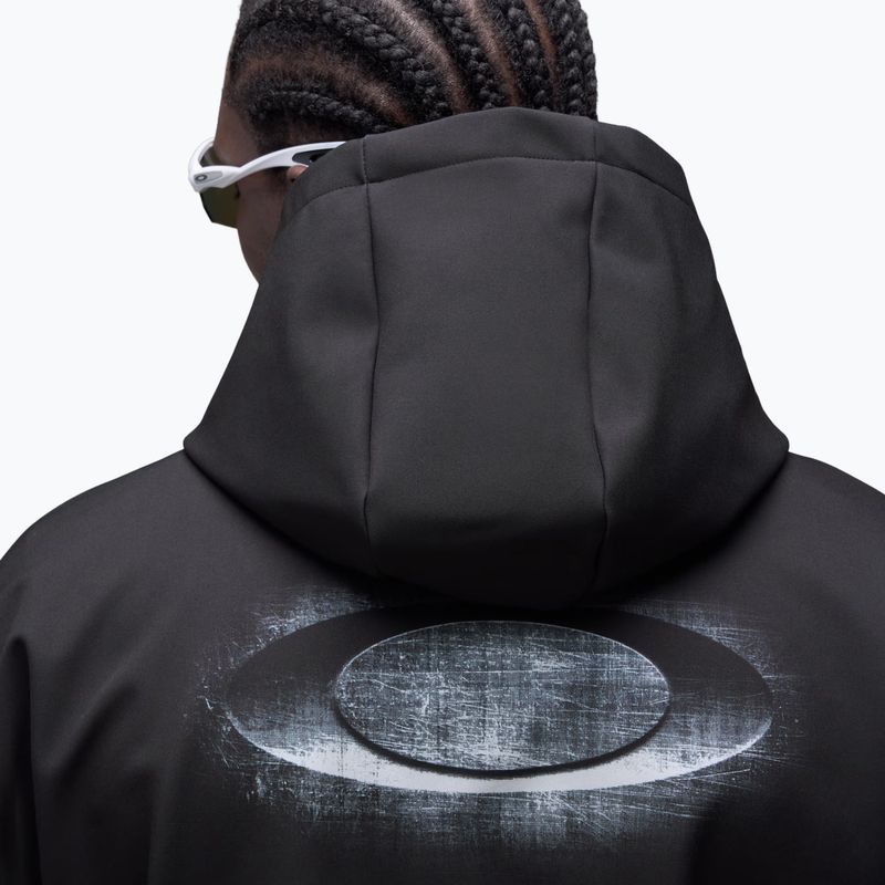 Мъжки суитшърт за сноуборд Oakley Wintertide Scratched Hoodie pitch black 5