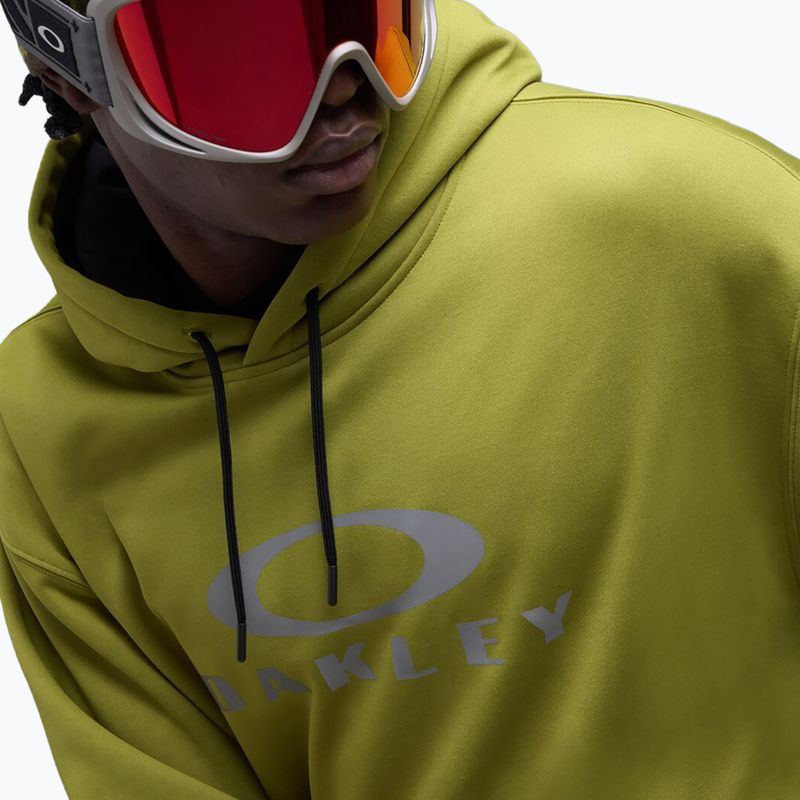 Мъжки суитшърт за сноуборд Oakley Rider Phantom Hoodie cactus 5