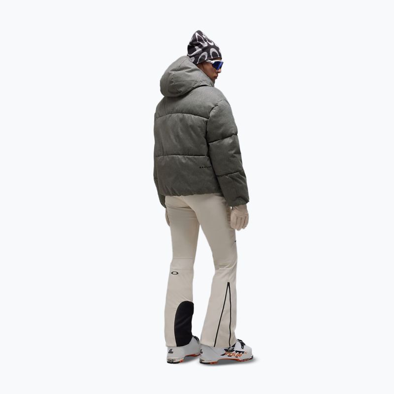 Дамско скиорско яке Oakley Icicle Cropped cement melange 3