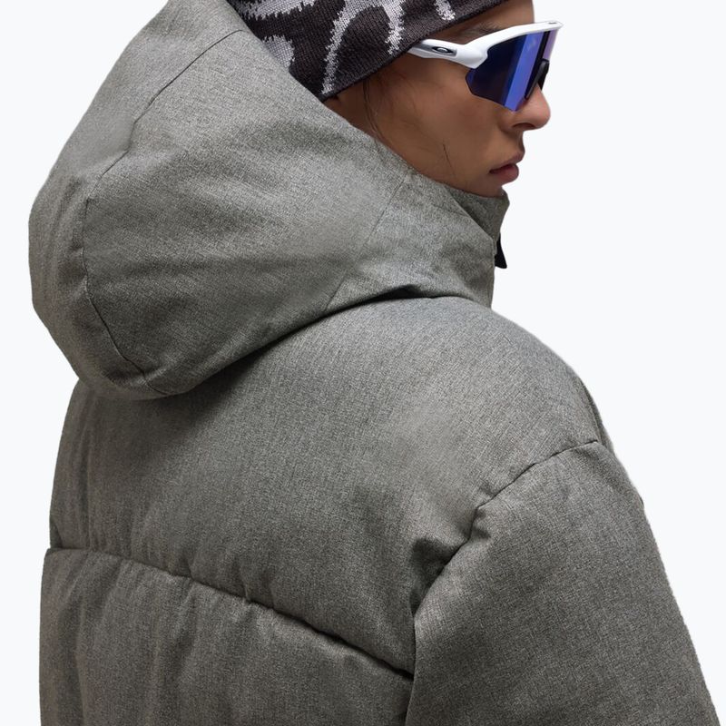 Дамско скиорско яке Oakley Icicle Cropped cement melange 4