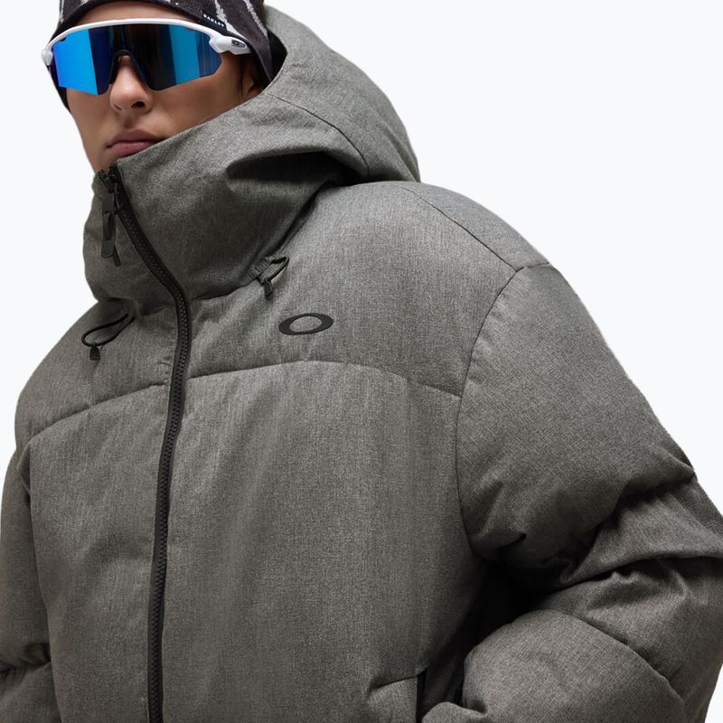 Дамско скиорско яке Oakley Icicle Cropped cement melange 5