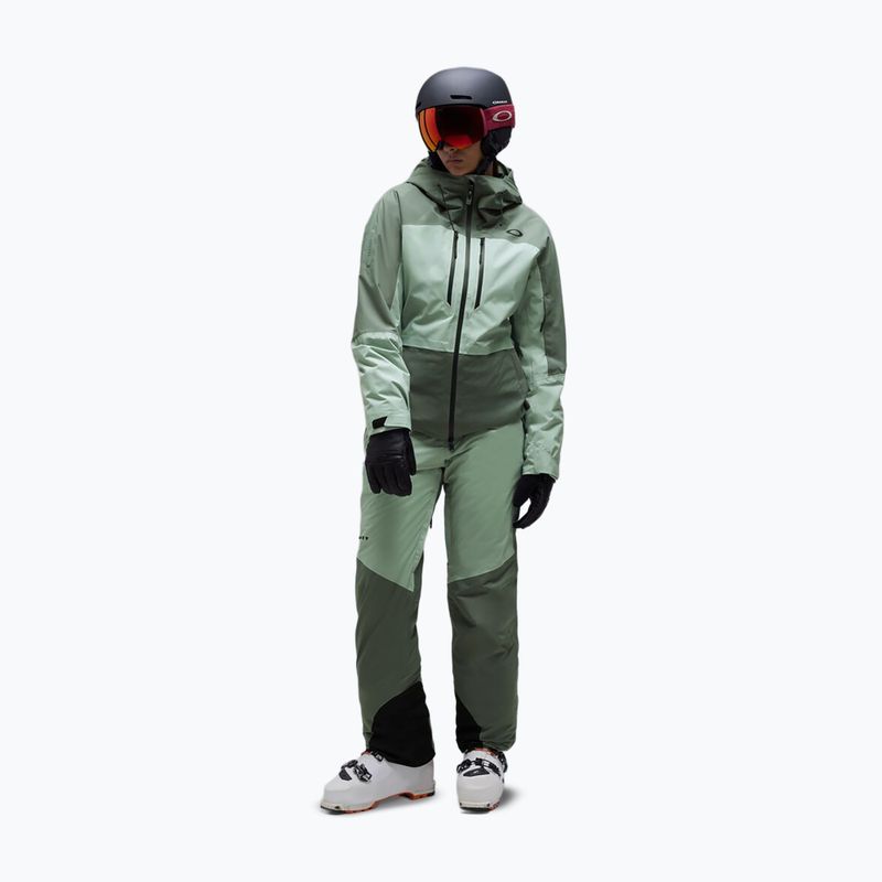Дамско скиорско яке Oakley Canopy Pro Insulated aviator green/faded green 2