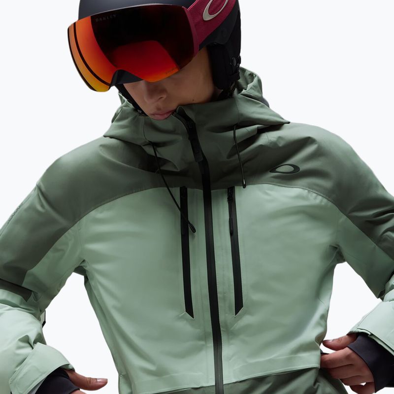Дамско скиорско яке Oakley Canopy Pro Insulated aviator green/faded green 4