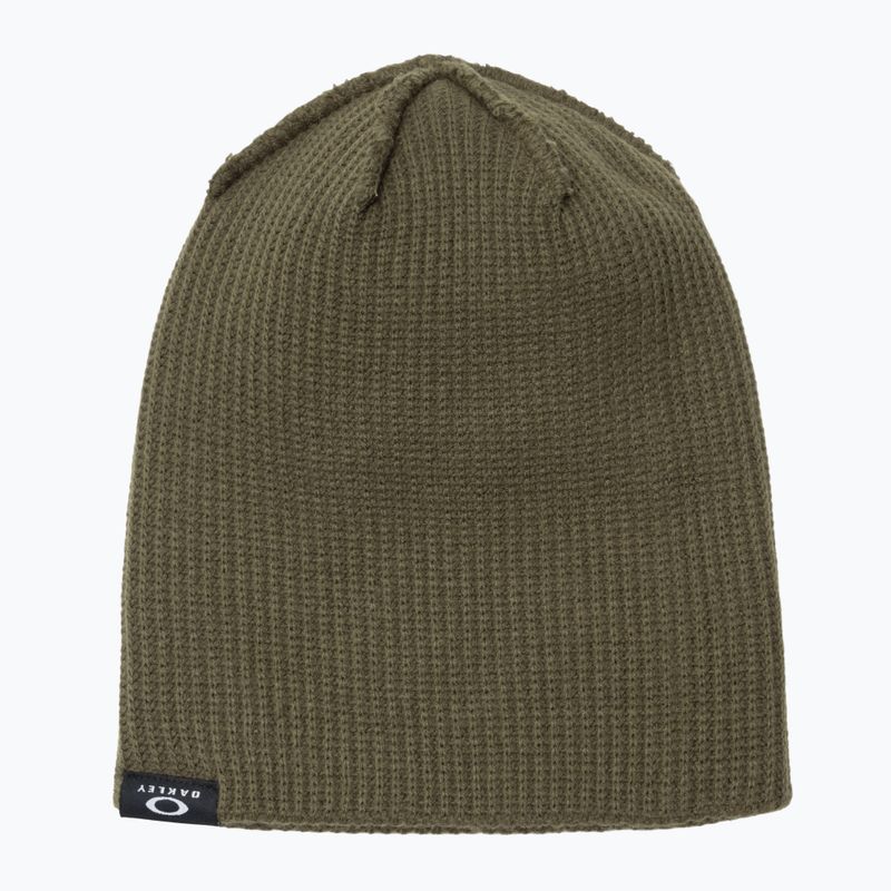 Зимна шапка Oakley Back Bone Beanie deep olive 4