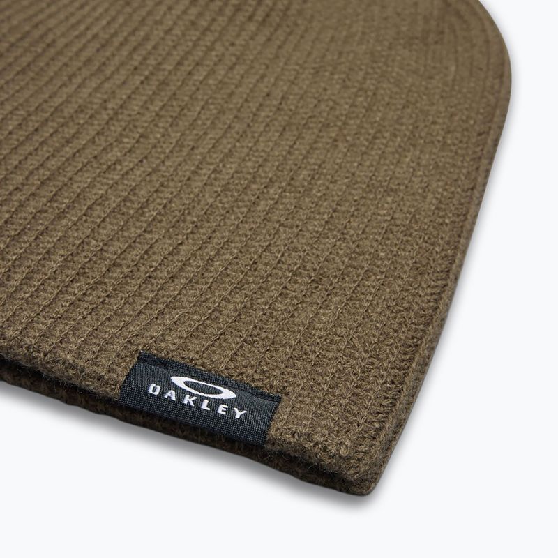 Зимна шапка Oakley Back Bone Beanie deep olive 7