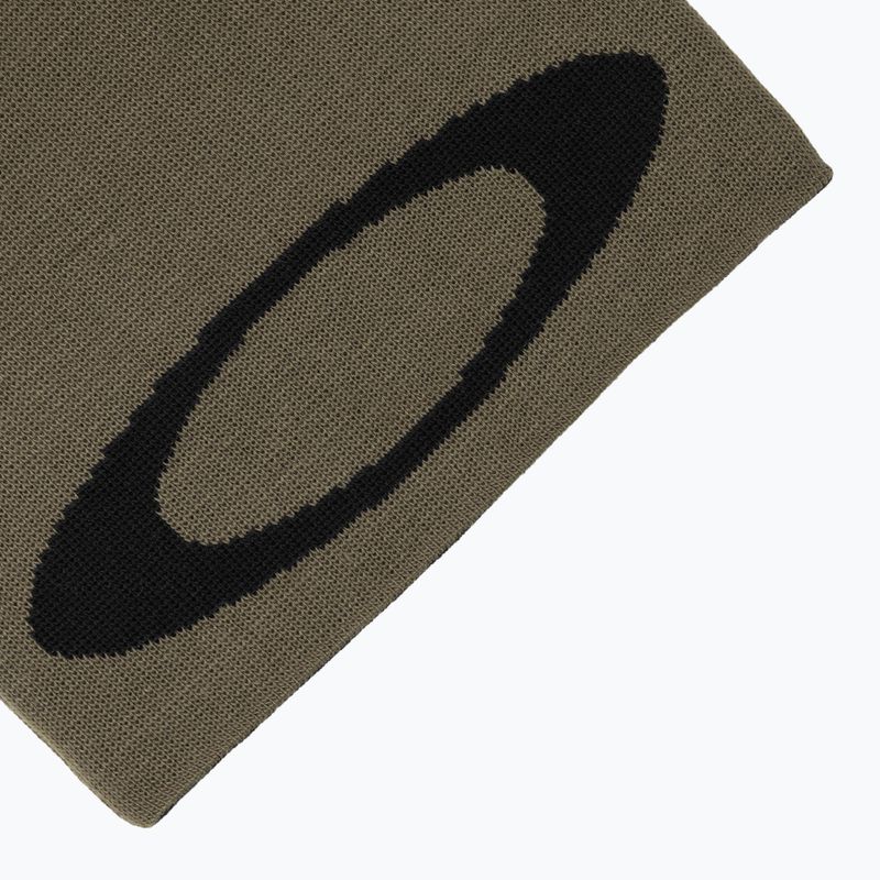 Зимна шапка Oakley Ellipse Beanie deep olive 3