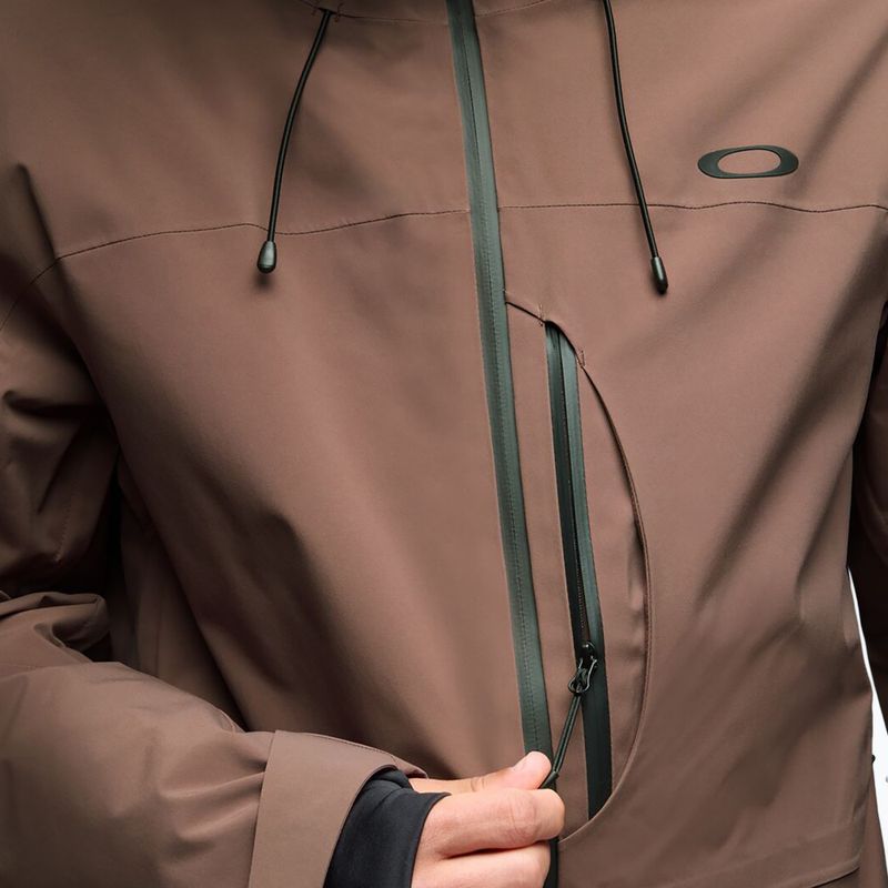 Мъжко скиорско яке Oakley Canopy Insulated dark umber 5