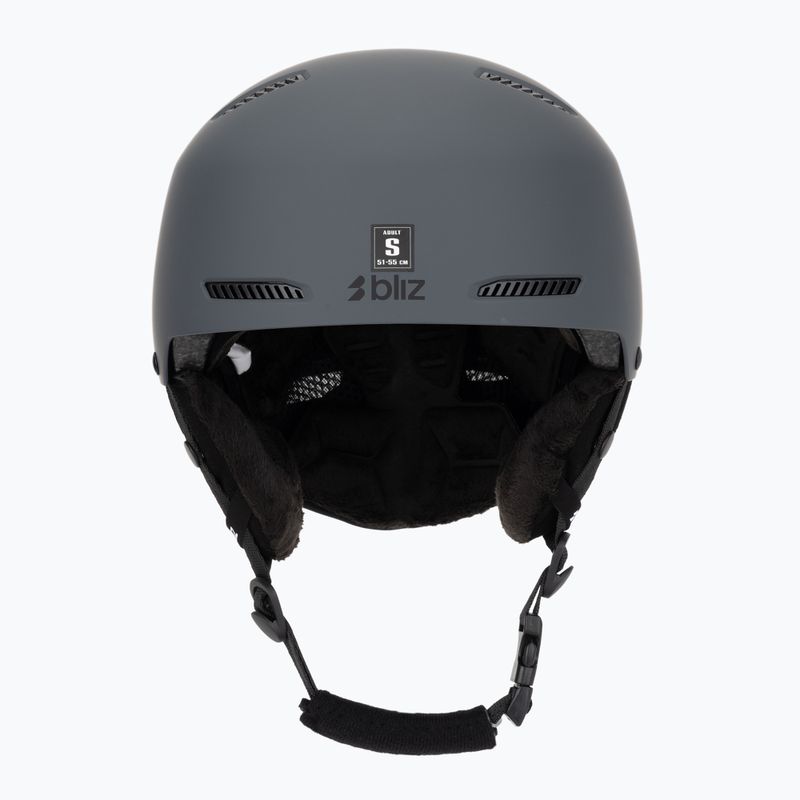 Скиорска каска Bliz S003 matte grey 2