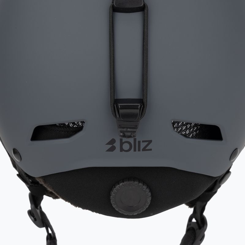 Скиорска каска Bliz S003 matte grey 7